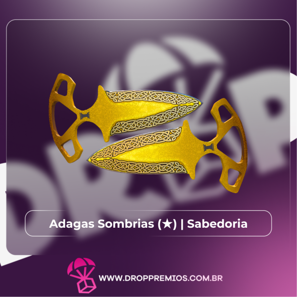 0342 PRÊMIO - Adagas Sombrias (★) | Sabedoria (Testada em Campo)